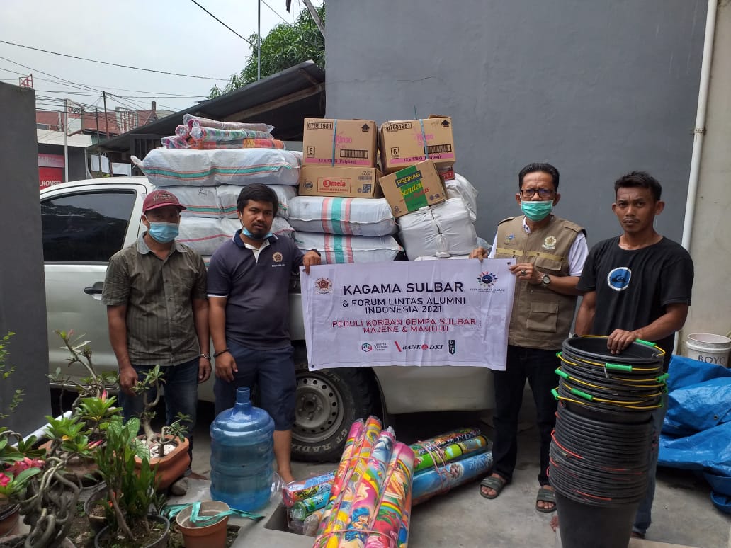 Kagama Distribusikan Bantuan Logistik Tahap Ketiga untuk Korban Gempa, Ganjar Pranowo Terus Memantau